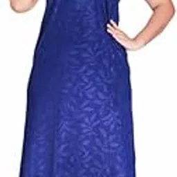 lorina Women Casual Wear Satin Sarina Nighty-picture-10