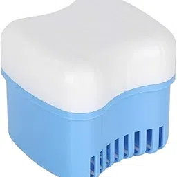Generic False Teeth Container, False Teeth Storage Box Denture Box for Elderly Save Dentures(sky blue) |-picture-13