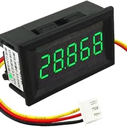 DC 3.5-30V Mini 5 Digit Digital LED Voltmeter Volt Meter Panel Car Green-picture-10