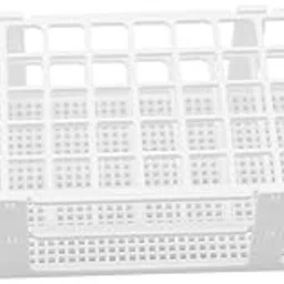 LSVERDE 10 Pcs Plastic Test Tube Rack, 60 Holes with Hole Diameter 16mm, Detachable Lab Test Tube Racks Holder (White)-picture-19