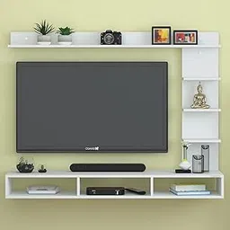 Redwud Parker Engineered Wood TV Entertainment Unit | TV Cabinet | Wall Mount Tv Unit | TV Cabinet for Living Room (White) - Ideal for Upto 52"-picture-50