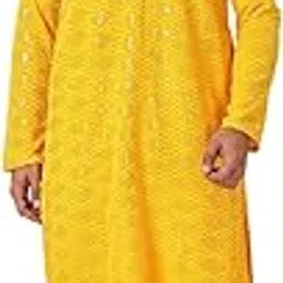 be active Men's Regular Fit | Casual Mandarin Collar | Cotton Kurta-picture-20