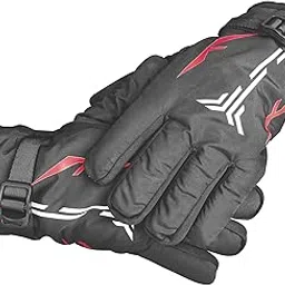 Steelbird Full Finger Winter Gloves with Fur Inside - Warm, Windproof, Waterproof, Scratch Proof, Unisex Design for Men and Women, Ideal for Cold Weather-picture-17
