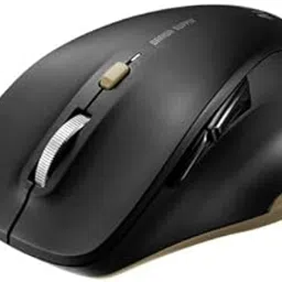 Sanwa Direct 400-MABT159BK2 Bluetooth Mouse, Quiet, Small, 5 Buttons, Back/Forward Buttons, Blue LED, Battery Operated, Black-picture-57