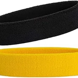 r lon R-LON Workout Headband for Women & Men - Moisture Wicking & Non-Slip Exercise Hairband or Sports Sweatband -Ideal for All Sports Like Tennis, TT, Badminton, Running and Yoga (2 PC) A33-picture-51