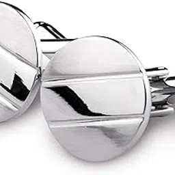 kovove The Silver Ensemble Silver Coloured Cufflinks image 1