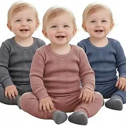 A.T.U.N. (ALL THINGS UBER NICE) Baby Boys Comfy Thermal Innerwear Set | Cozy Full-Sleeve Round-Neck Top & Warm Pants for Winter Comfort-picture-11