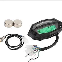 aqxreight Digital Speedometer, Motorcycle Digital Tachometer Speedometer Gear Indicator for Z1000-picture-21