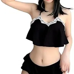 Satin Nighty with Deep Neckline, Elegant and Breathable Sleepwear, Soft and Relaxed Fit for Everyday Comfort and Nightwear-picture-43