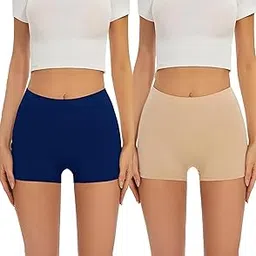 nicsy Women Boyshort Underwear for Ladies Cotton Shorts Boxer Briefs Full Coverage Ladies Boy Shorts Panties Pack-picture-28