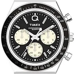 timex Q Black Round Dial Analog Men's Watch - TW2V42700U9-picture-33
