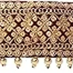 duchess Embroidered Beaded Sequin Saree Belt for Women-picture-49