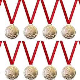 Be Win Cricket Medal for Man of The Match, Best Batsmans, Best Bowlers, Best Man of The Series & All Events of Cricket (Silver, 6 PCS Medals & TAG)-picture-35