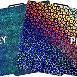 Build Plate for Bambu Lab P1S/X1C/X1/X1E/P1P/A1: TinytreesSmooth PEI H1H Carbon PET PEO PEY Sheet Bed Plate P1S Build Plate for 3D Printing Hobbyist, 257 X 257mm (PEY-Starry + PEK-Kaleidoscope)-picture-27