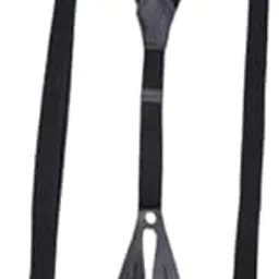 lyla Mens Suspender Fashion Formal Casual Adjustable Suspenders for Wedding suits Black-picture-15