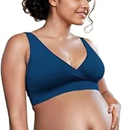 &circus Padded Maternity Bra | Pull Down Feeding Bra for Women | Padded Bra for Women Slip On | Suitable with Maternity Clothes | PureSoft Micromodal-picture-10