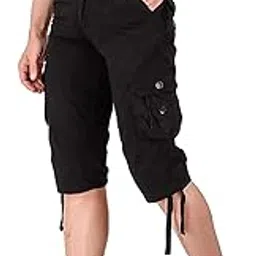 malvina Men's & Boy's Cotton 3/4 Capri Shorts with 6 Pocket-picture-41