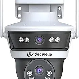 Secureye 4G/5G Dual Lens PTZ CCTV Camera -| Defender Duo Outdoor Security Camera |10X Zoom, Motion Detection,2-Way Talk,Cloud & SD Storage |256GB TF Card Storage |Waterproof Night Vision Surveillance-picture-10