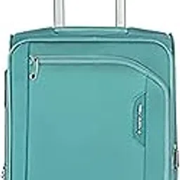 nasher miles Dallas Expander Softshell-Sided Polyester Cabin Luggage Cyan 20 Inch |55Cm 4 Wheel Inline Trolley Bag, Small-picture-11