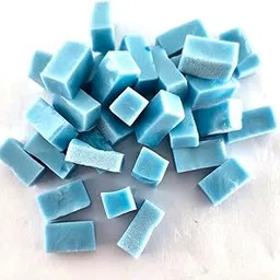 Sai Mosaic Art Smalti Glass Mosaic Turquoise 4017 : 75 GMS Pack-picture-17