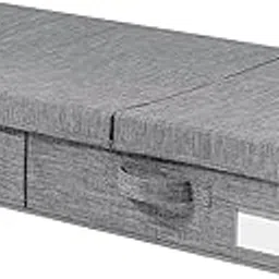 Under Bed Storage Container Foldable with Lids and 4 Handles for Nursery-image-48