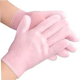 Silicone Moisturizing Gloves Spa Gel Hydrating Gloves Women's Hand Care Gloves, Anti Slip Aloe Lotion Gloves for Repairing Dry Hand, Calluses, Cracked Heels (Pack Of 1)-picture-21