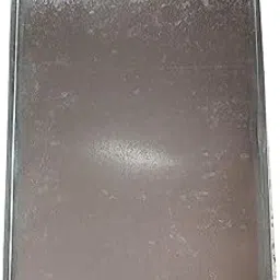 A Z Collection Silver Large Size Iron Tray 22x15 inches Multipurpose Iron Tray Heavy Weight (Silver 1 pcs)-picture-26