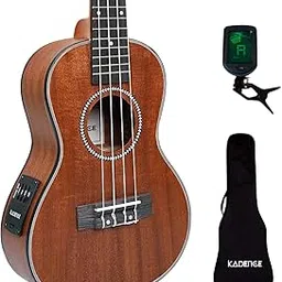 Kadence Concert Sized Ukulele 24inch (Built in Equalizer) With Bag and Tuner (Saple Wood With Binding)-picture-18