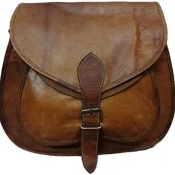 rsn Genuine Leather Brown Sling Shoulder Bag/Side Bag For Women-picture-56