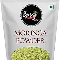 SpicyCulture Organic Moringa Powder 1kg | Moringa Leaves Powder for Immunity, Digestion & Energy | Drumstick Leaves Powder Good For skincare & Haircare-picture-66