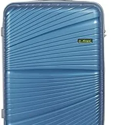 la expo Medium Polypropylene Airpro Spinner Check-in 66 Cm 8 Lock Wheels Trolley Bags for Travel Hard Case Luggage, Lightweight with Combination Lock & Robust Trolley (Sea Blue)-picture-47