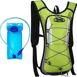 BNF Hydration Backpack with 2L Hydration Bladder for Biking Backpacking Climbing Green | Sporting Goods | Outdoor Sports | Camping & Hiking | Hiking Backpacks | Hydration Packs-picture-13