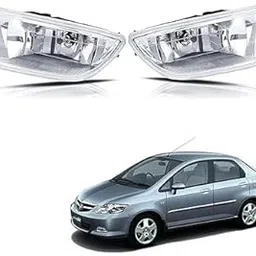 Car Fog Lamp Light Compatible with- City ZXI (Set of 2)-picture-47