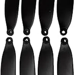 BNF® RC Plane Propellers | Lightweight Drone Blades Replacement Parts | Mini Quadcopter Propeller for S99 Folding Drone | Durable PVC Material-image-9