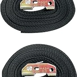Hashco ABS , Polycarbonate nylon , Birch wood Sports Roman Gymnastics Ring - ONLY Black Straps & Buckles (2)-image-12
