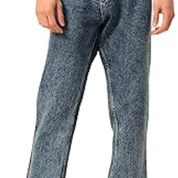 studio nexx Men's Loose Fit Jeans |Non Stretchable | Straight fit Jeans-picture-40