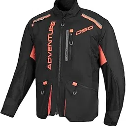 DSG ADV Riding Jacket for Men – Adventure Touring Motorcycle Jacket with Protective Armor, Waterproof Liner, Breathable Mesh & Multi Utility Pockets-picture-10