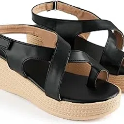 mosac Women/Girl's Stylish Casual Comfortable Wedges Platform Heel Sandal FOR Women & Girls-picture-25