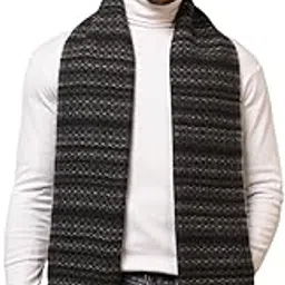 ravaiyaa - attitude is everything Deer Pattern Muffler Winter Woolen Scarf Men's Casual Soft And Warm Maffler70 x12-picture-43