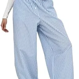 bellababebysk Women Pajama Pants | 100% Cotton | Elastic Waistband | Loose Fit | Summer Lounge Pajamas | Relaxed Nightwear | Comfortable Sleepwear | Casual Cotton Lowers-picture-31