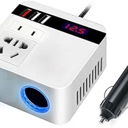 BNF Car Power Inverter Universal Charging 120W Peak Stable Performance Low Noise White | Consumer Electronics | Vehicle Electronics & | Car Electronics Accessories | Power Inverters-picture-27