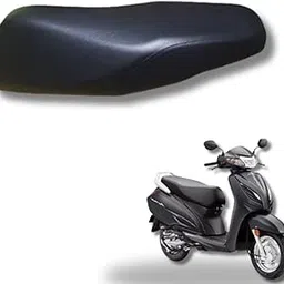generic Activa BS-6 Plain Black SEAT Cover for Activa 6G, Activa 5G, Activa 4G-picture-28