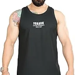 fuaark Men's Drip Polyester Fabric Moisture Wicking & Breathable Fabric Vest Sleeveless Tank-picture-43
