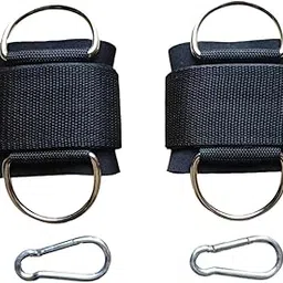 CALANDIS® Ankle Wrist Cuffs for Leg Extension Strength Training Booty Hip Abductors | Home Gym Attachments | Strength Training | Fitness Running & Yoga-image-3