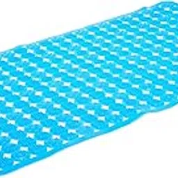 Amazon Brand - Solimo Bath Mat | PVC Material | Anti-Skid & Slip-Resistant | Shower & Bathtub Mat (Blue) (65 x 35 x 1 cm)-picture-21