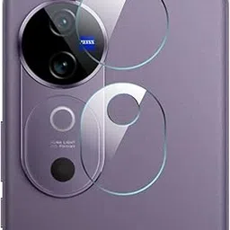 SHAKU (pacf of 2) Vivo v40 Back Camera Lens Shock-Proof Screen Protector Protector 3D Anti Shock/Anti-Scratch/Clear/Camera Tempered Glass-picture-20