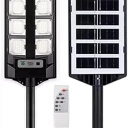 GlowBase Solar Street Lights Outdoor Waterproof 208 LED 90 Watt Dusk to Dawn Motion Sensor Waterproof LED, Solar Powered Security Exterior Wall Mount Light Remote Control-image-18