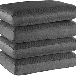 Wakefit Memory Foam Pillow | 1 Year Warranty | Orthopedic Pillows for Neck Pain, Pillow Memory Foam, Memory Pillow for Sleeping (23 x 15 x 4 inch, Set of 4 - Dark Grey, Medium - Regular)-image-20