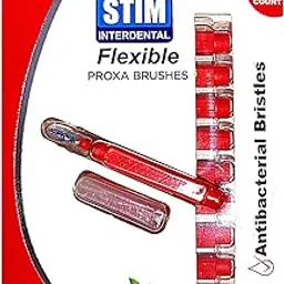 INTERDENTAL FLEXIBLE PROXA BRUSHES ISO 2 NARROW GAP | 10 Pieces(PACK OF 1)-image-0