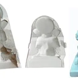 CadCraft3D Ganapati Idol Making Plastic Mold, Height - 7 Inch, Multi Part Mold, Ganesh Making Mould,-picture-27